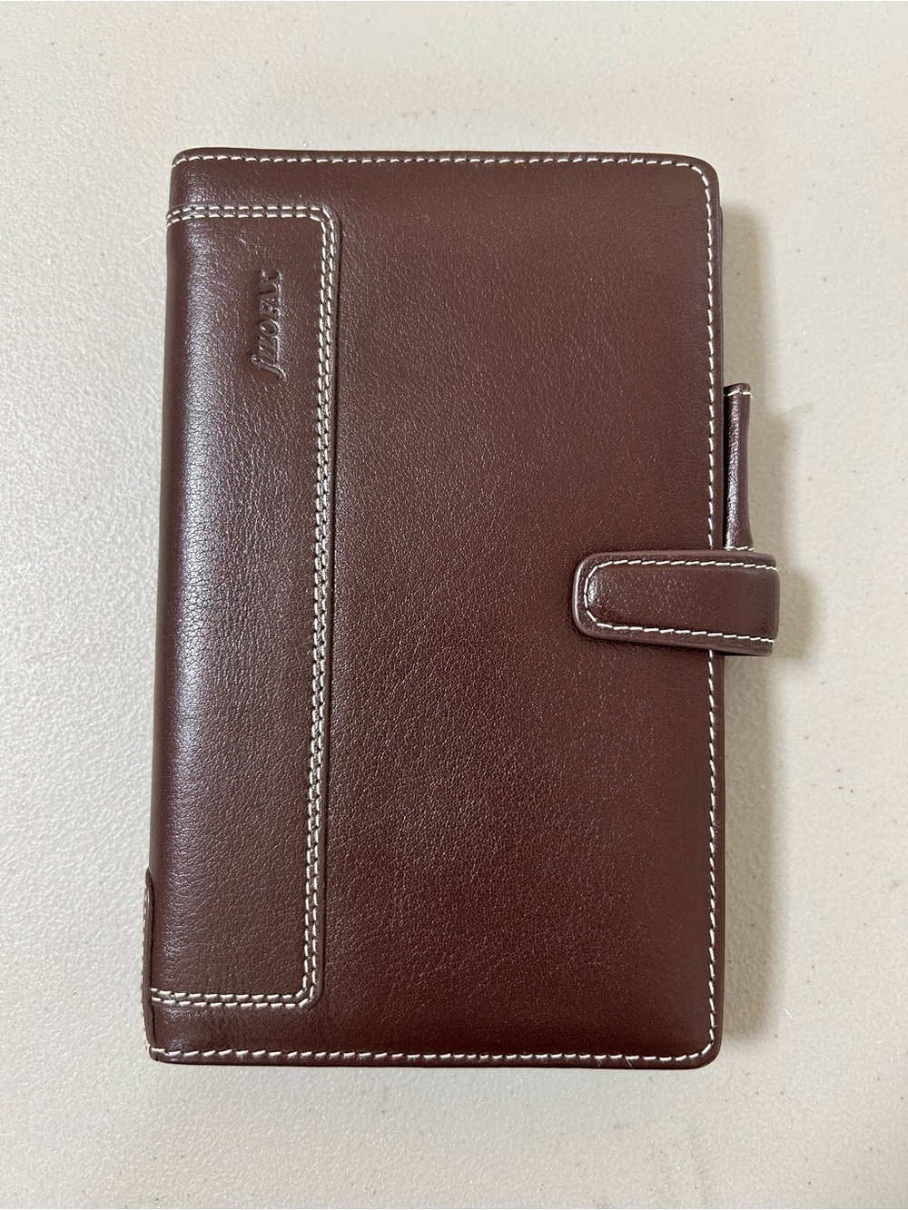 Filofax Brown Personal Compact Holborn
